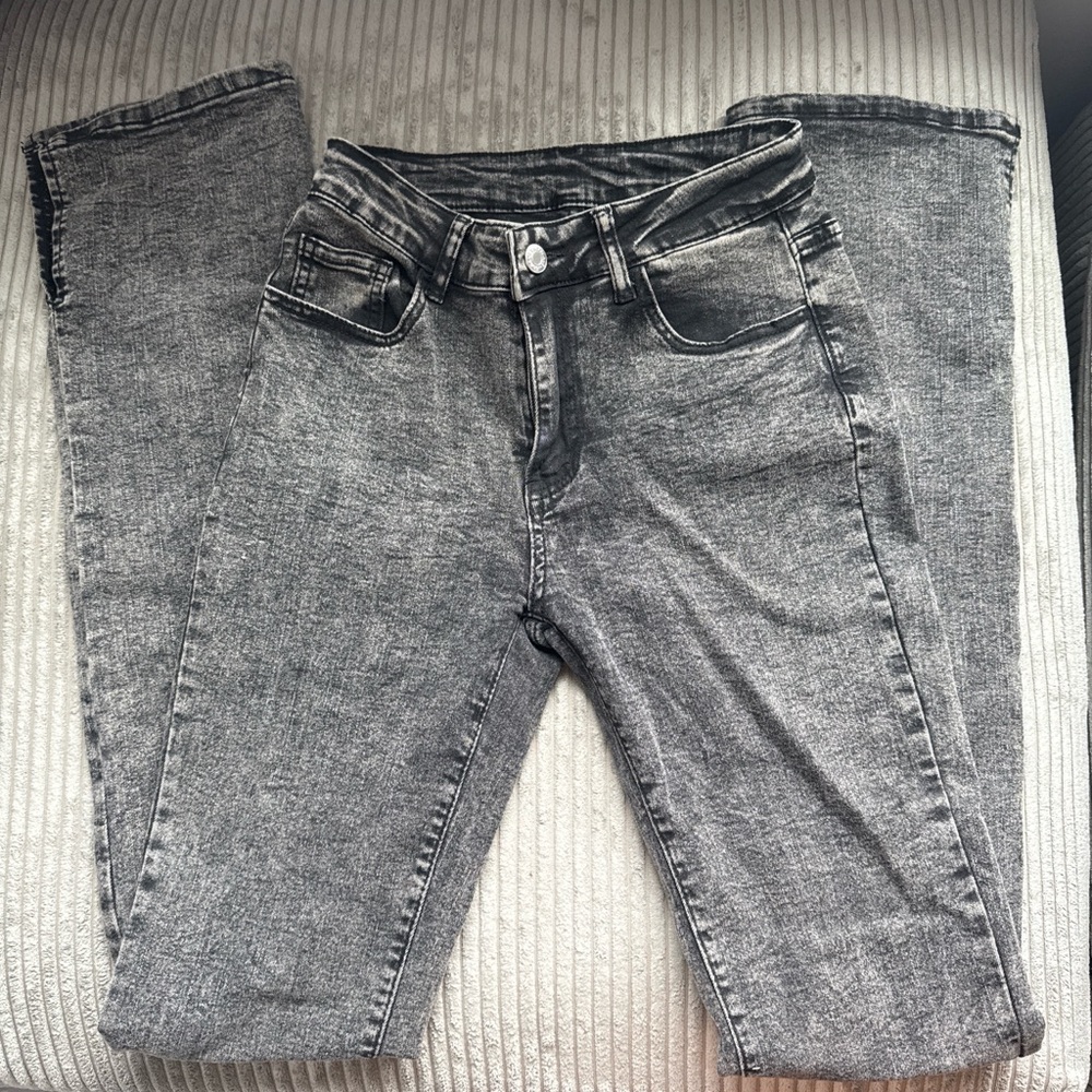 Classic Black Women's Straight Leg Jeans